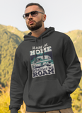Always at home; Pull-over hoodie sweatshirt