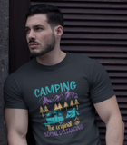 Original Social Distancing; 100% cotton Tee Removable tag for comfort