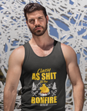 Classy as shit; 100% cotton tank top. Removable tag for comfort