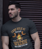 Camp Rule #1. Weenie; 100% cotton Tee Removable tag for comfort