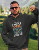 Part time hooker;  Pull-over hoodie sweatshirt