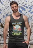 Best about RV in-laws; Soft 100% cotton tank top. Removable tag for comfort