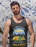 Camp Quitcherbitchin; Soft 100% cotton tank top. Removable tag for comfort