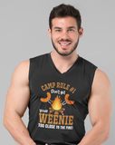 Camp Rule #1. Weenie; 100% cotton Seamless double-needle ⅞” neck Double -needle armholes and hem