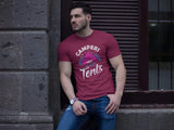 Campers do it in tents; Classic silhouette, 100% cotton Tee Removable tag for comfort